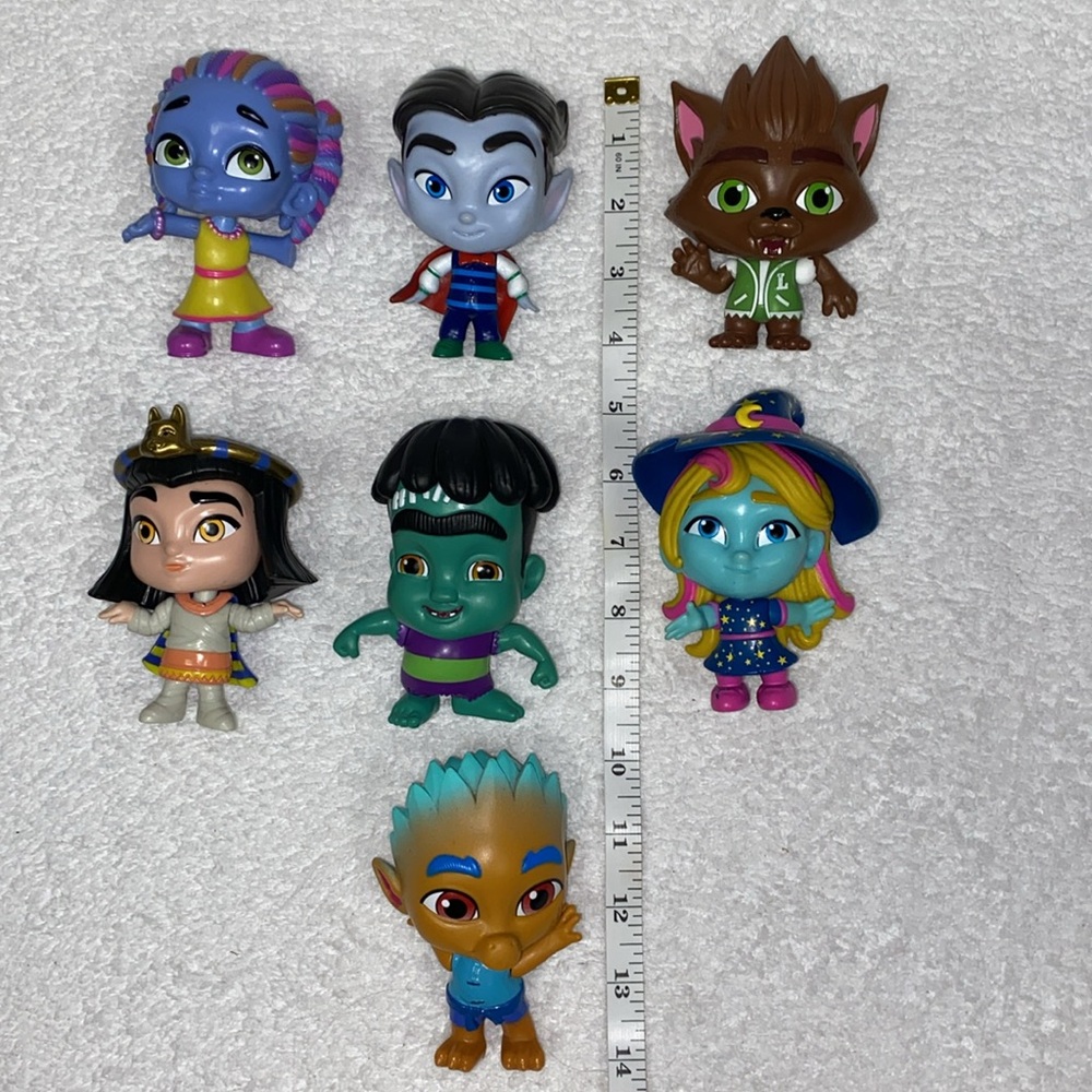 Hasbro Netflix Super monsters vinyl 4” figure lot - Picture 6 of 7